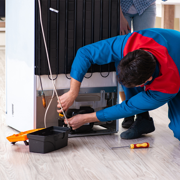 is it cost-effective to repair a refrigerator or replace it entirely in Clay County